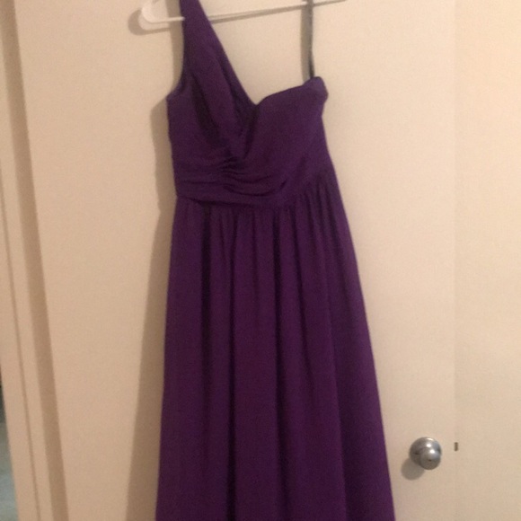Purple Bridesmaid Dress - Picture 1 of 3